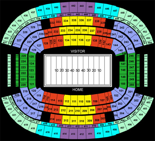Cowboys Suites & Skybox Seating chart