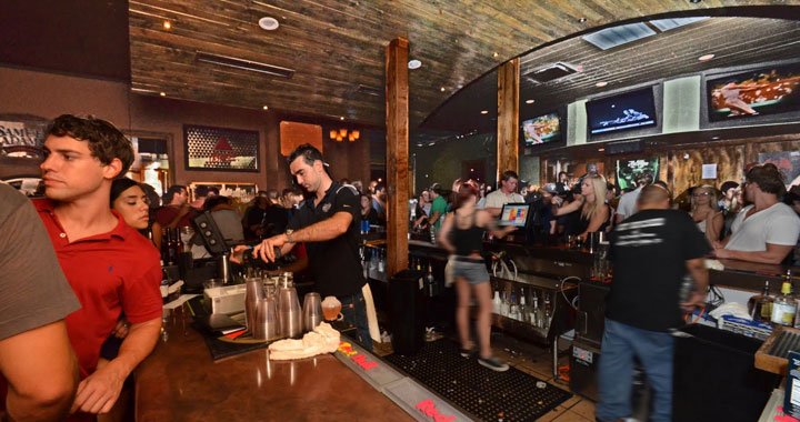 Trophy Room Bar Table