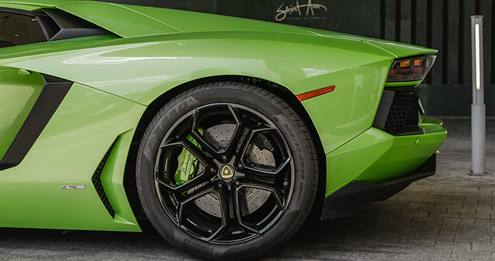 Lamborghini Rear Wheel