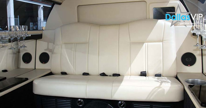 White Stretch Limo Dallas 