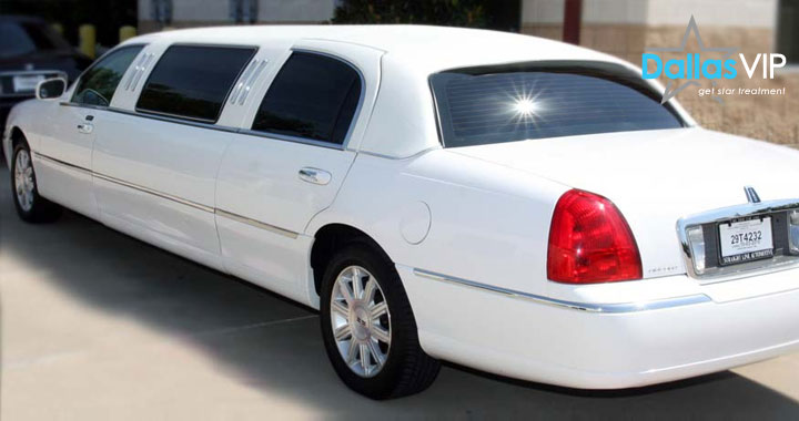 White Stretch Limo Dallas