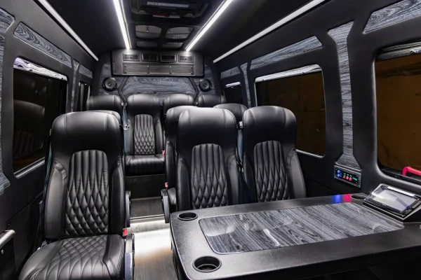 Executive Sprinter - Interior - Dallas VIP Transportation