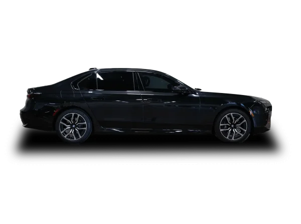 Luxury Sedan - Side view - Dallas VIP Transportation