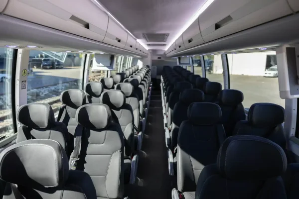 Motor Coach - Interior - Dallas VIP Transportation