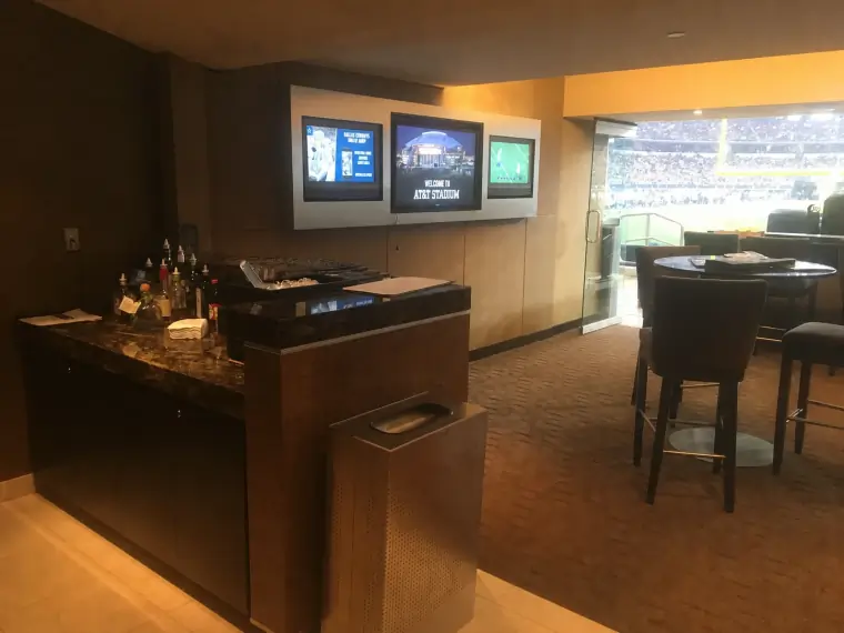 Image for Luxury, Field Level, or Touchdown: Choosing Your Cowboys Suite