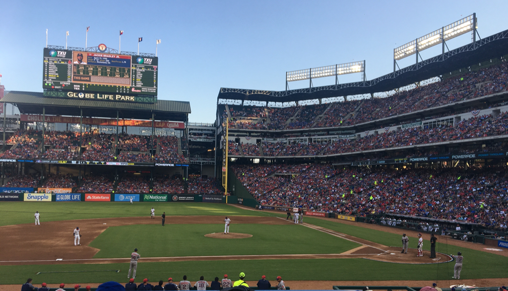 Texas Rangers Stadium Home